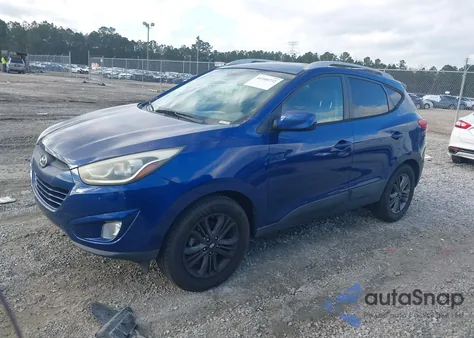 2014 Hyundai Tucson Se from USA, damaged, VIN KM8JU3AG2EU823353
